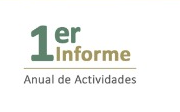 1er informe anual de actividades
