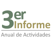 Logo 3er informe anual de actividades