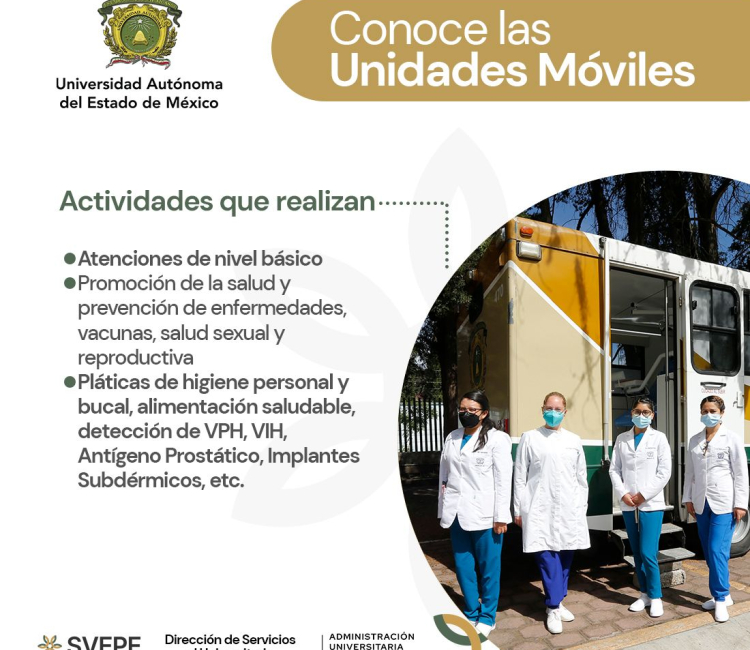 Conoce las Unidades Móviles