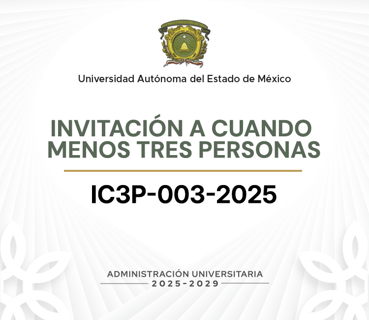 Convocatoria IC3P-003-2025