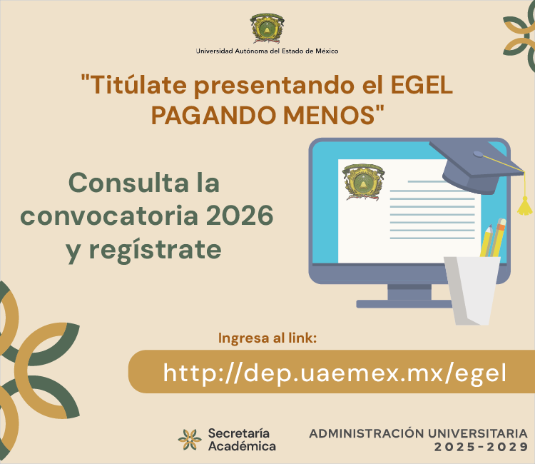 Titúlate presentango EGEL PAGANDO MENOS