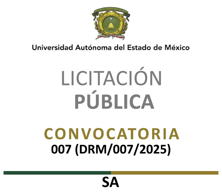 Licitación Pública Convocatoria 007 (DRM/007/2025)