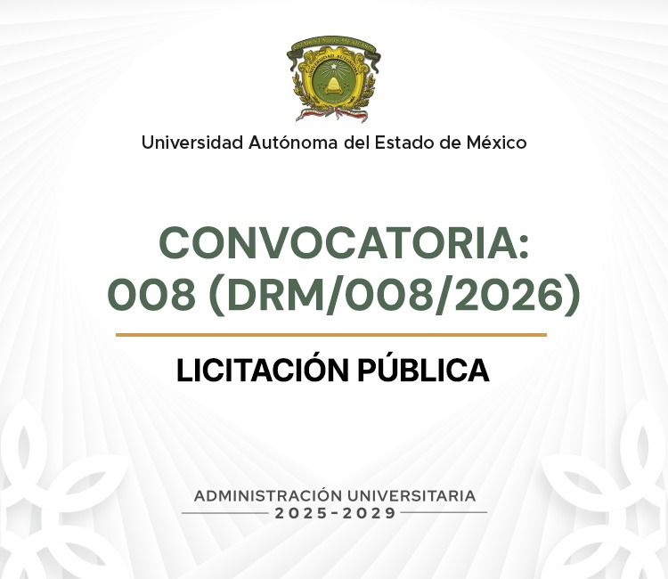 Convocatoria 008(DRM/008/2026)
