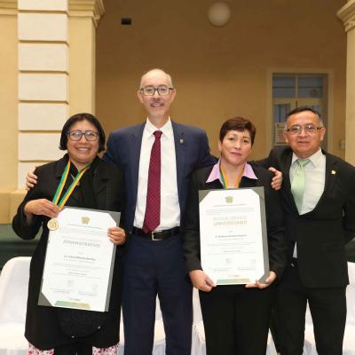 ENTREGA DE NOTAS AL SERVICIO UNIVERSITARIO Y AL CUMPLIMIENTO ADMINISTRATIVO
