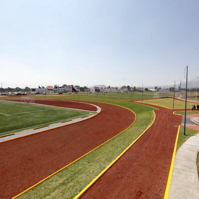Instalaciones de la Unidad Deportiva San Antonio Buenavista