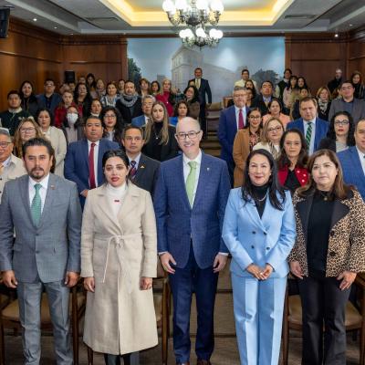 INSTALACIÓN DE LA COMISIÓN MIXTA TEMPORAL PARA LA REVISIÓN SALARIAL 2025 – FAAPAUAEM 6 DE ENERO DE 2025
