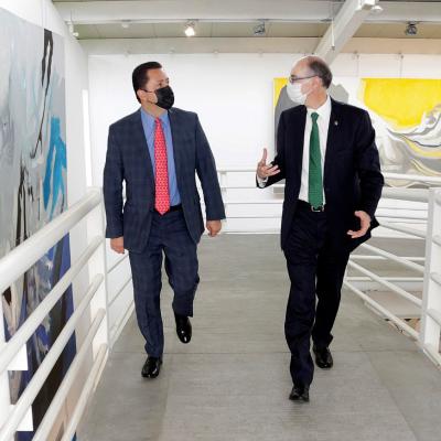 Mensaje del Rector Carlos Eduardo Barrera Díaz, en el Primer Encuentro Estatal de Colaboración Académica, Científica y Tecnológica en las Instituciones de Educación Superior del Edoméx
