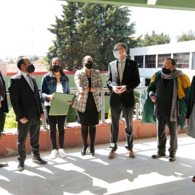 El Rector de la UAEMéx Carlos Eduardo Barrera Díaz, presidió la ceremonia de conmemoración de los 44 años de la creación de la Licenciatura en Antropología Social.