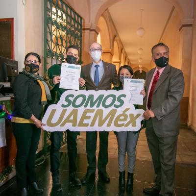 Entrega de Beca Universal para estudiantes de educación media superior “Benito Juárez”