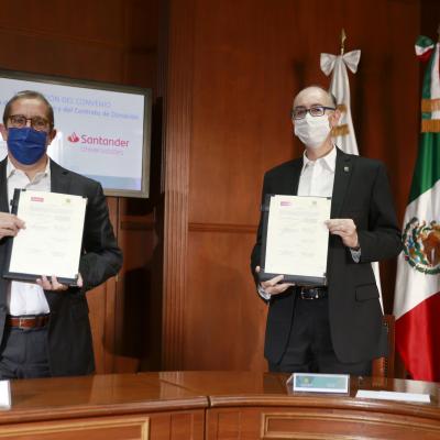 Convenio UAEMéx Santander