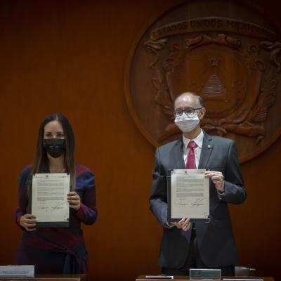 Convenio UAEMéx Secretaría De La Mujer