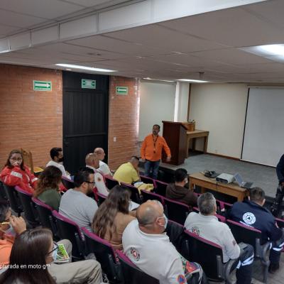 Toluca, México. Curso de capacitación de primeros auxilios a personal de la Dirección de Seguridad y Protección Universitaria, realizada el 4 de junio 2022. 