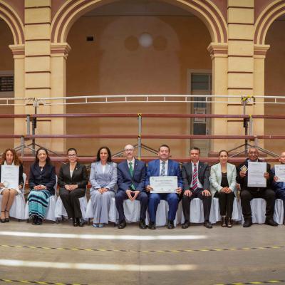 Entrega de Reconocimientos por 25, 30, 35 años y más de Servicio Académico Laboral de la FAAPAUAEM.