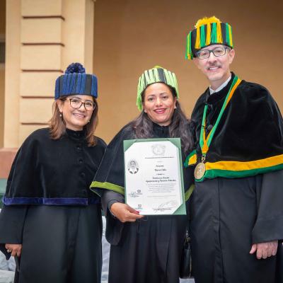 Ceremonia de entrega de grado Maestría y Doctorado