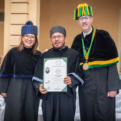 Ceremonia de entrega de grado Maestría y Doctorado