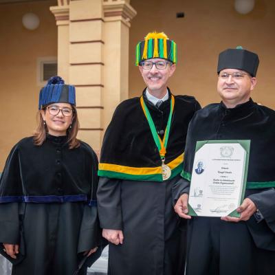 Ceremonia de entrega de grado Maestría y Doctorado