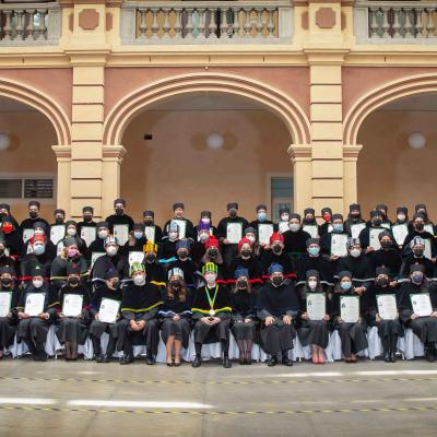 Ceremonia de entrega de grado Maestría y Doctorado