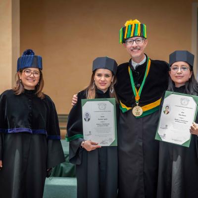 Ceremonia de entrega de grado Maestría y Doctorado