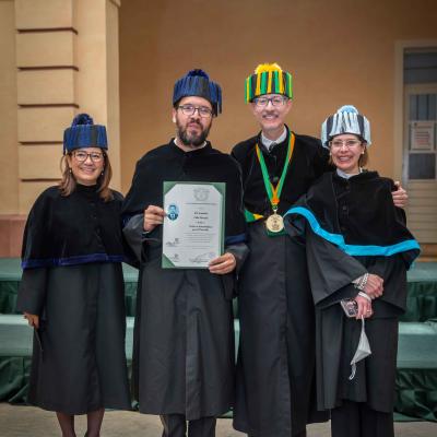 Ceremonia de entrega de grado Maestría y Doctorado