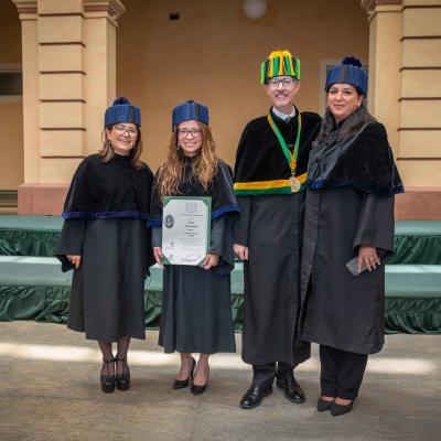 Ceremonia de entrega de grado Maestría y Doctorado