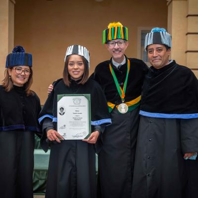 Ceremonia de entrega de grado Maestría y Doctorado