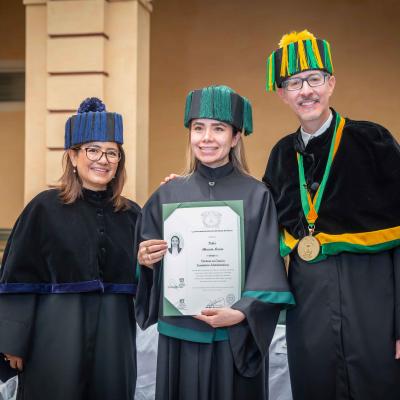 Ceremonia de entrega de grado Maestría y Doctorado