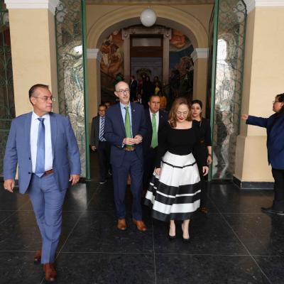 Firma de convenio UAEMéx - Junta de Caminos del EdoMéx