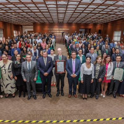 ENTREGA DE CERTIFICADO NIVEL ORO DE LA NORMA MEXICANA SOBRE IGUALDAD LABORAL Y NO DISCRIMINACIÓN 27 AGOSTO 2024