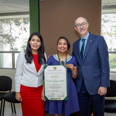 1er. Informe de la Mtra. Sandra Ochoa Díaz, Facultad de Economía