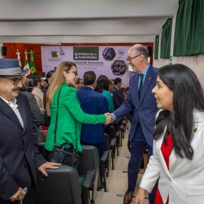 1er. Informe de la Mtra. Sandra Ochoa Díaz, Facultad de Economía