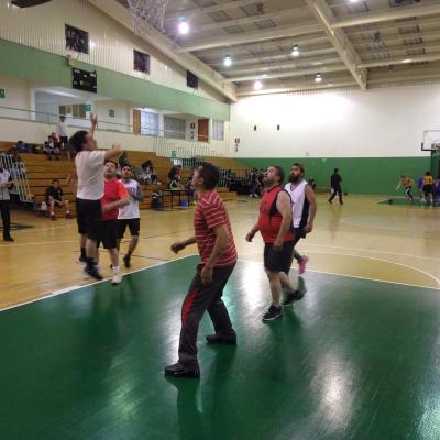Partido de Básquetbol varonil del personal académico y administrativo de la UAEMéx