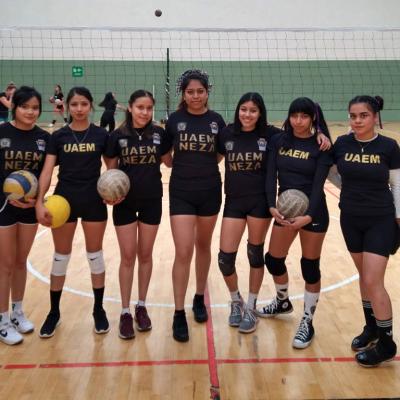 Selección de Voleibol de Sala de la Unidad Académica Nezahualcóyotl 