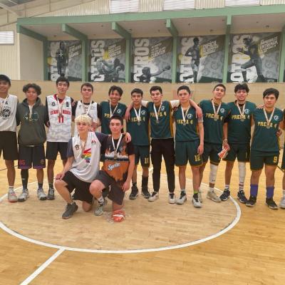 Selección de Básquetbol varonil del Plantel “Ignacio Ramírez Calzada”