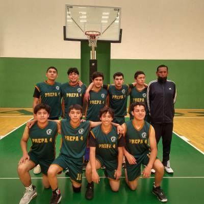 Selección de Básquetbol varonil del Plantel “Ignacio Ramírez Calzada”