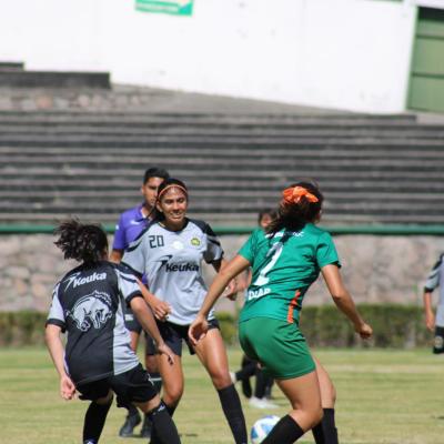 Equipo representativo de Fútbol Asociación femenil contra Universidad de las Américas Puebla noviembre 2022