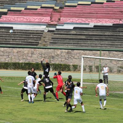 Equipo representativo de Fútbol Asociación varonil contra UP Aguascalientes marzo 2023 