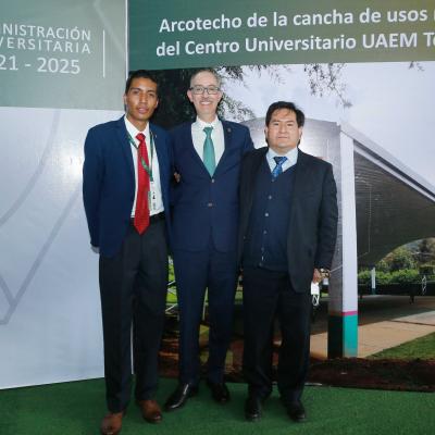 Otorga UAEMéx reconocimiento “Luis Mario Schneider” al alcalde de Tenancingo por incentivar el deporte 