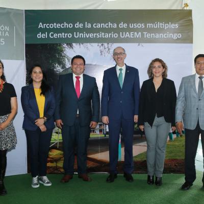 Otorga UAEMéx reconocimiento “Luis Mario Schneider” al alcalde de Tenancingo por incentivar el deporte 