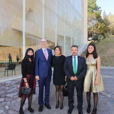 El Rector Carlos Eduardo Barrera Daz Encabez La Lectura Del Primer Informe De Actividades Del Director Del Centro Universitario Uaem