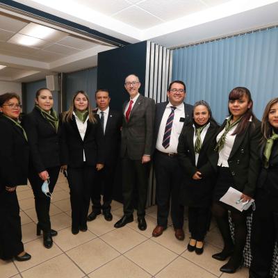 El Rector De La Uaemx Carlos Eduardo Barrera Daz Encabez El Primer Informe Anual De Actividades Del Director De La Fapur