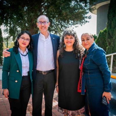 En el Centro Universitario Valle de México de la UAEMéx, el gobernador Alfredo Del Mazo Maza encabezó la ceremonia de entrega de apoyos de Financiamiento a Investigadoras y Científicas EDOMÉX