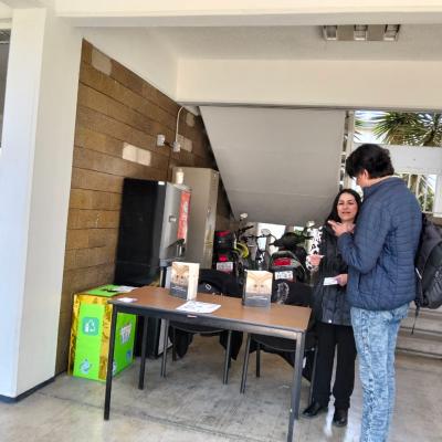 Se instaló una mesa de denuncias y asesorías a fin de promover la cultura de la denuncia en la Facultad de Ciencias de la Conducta.