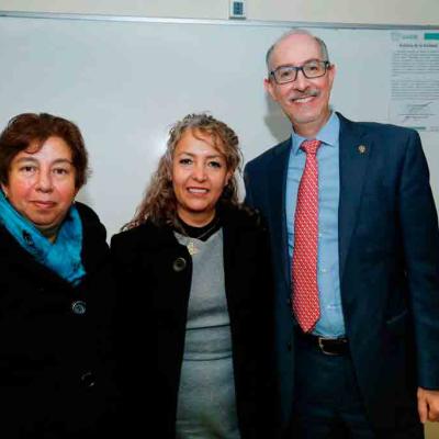 El Rector Carlos Eduardo Barrera Daz Encabez El Tercer Informe De Actividades Del Director De La Facultad De Geografa Rodrigo Huitrn Rodrguez.0a 